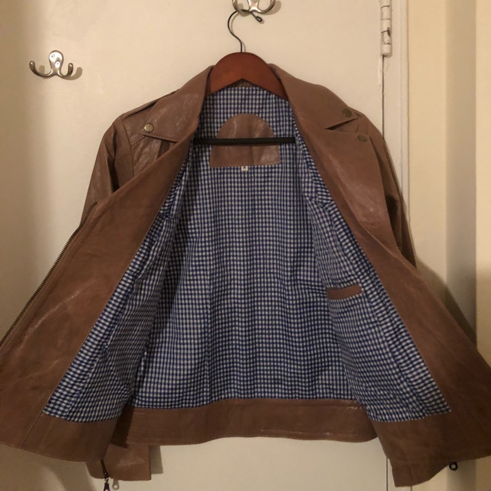 Leather @wool 1 of a kind jackets